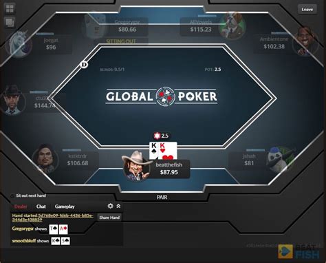 global poker real money